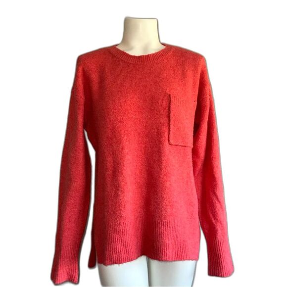 Sanctuary Sweaters - Sanctuary Coral Pocket Sweater Medium M